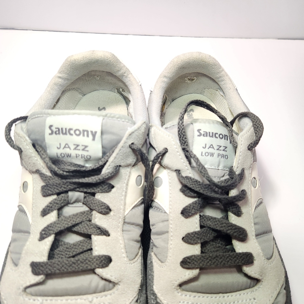 Saucony Jazz Low Pro Men’s Size 13 Sneakers Shoes Gray 2866-99 Lace Up - Picture 6 of 9